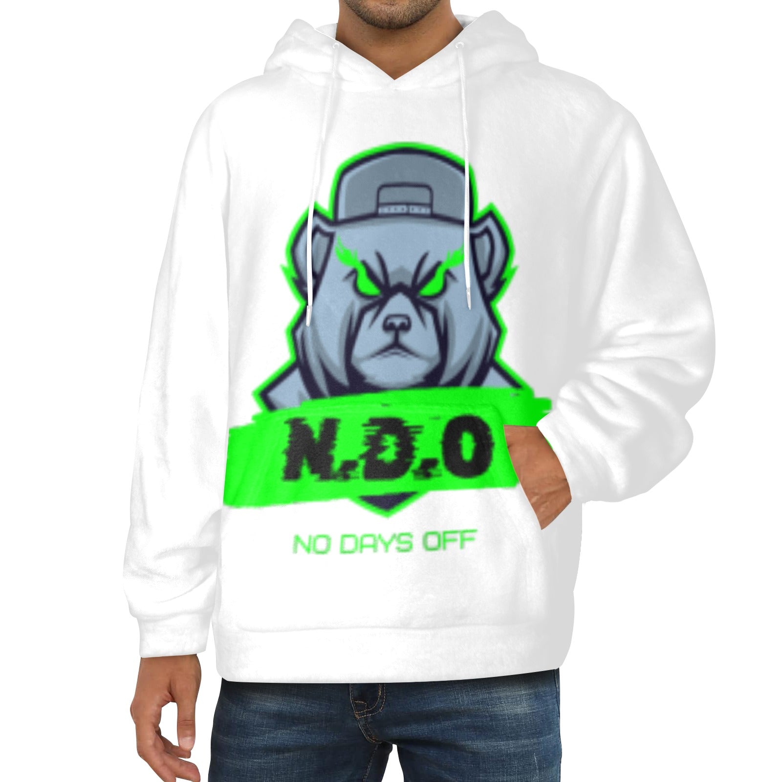 Men's NDO Neon Bear Hoodie