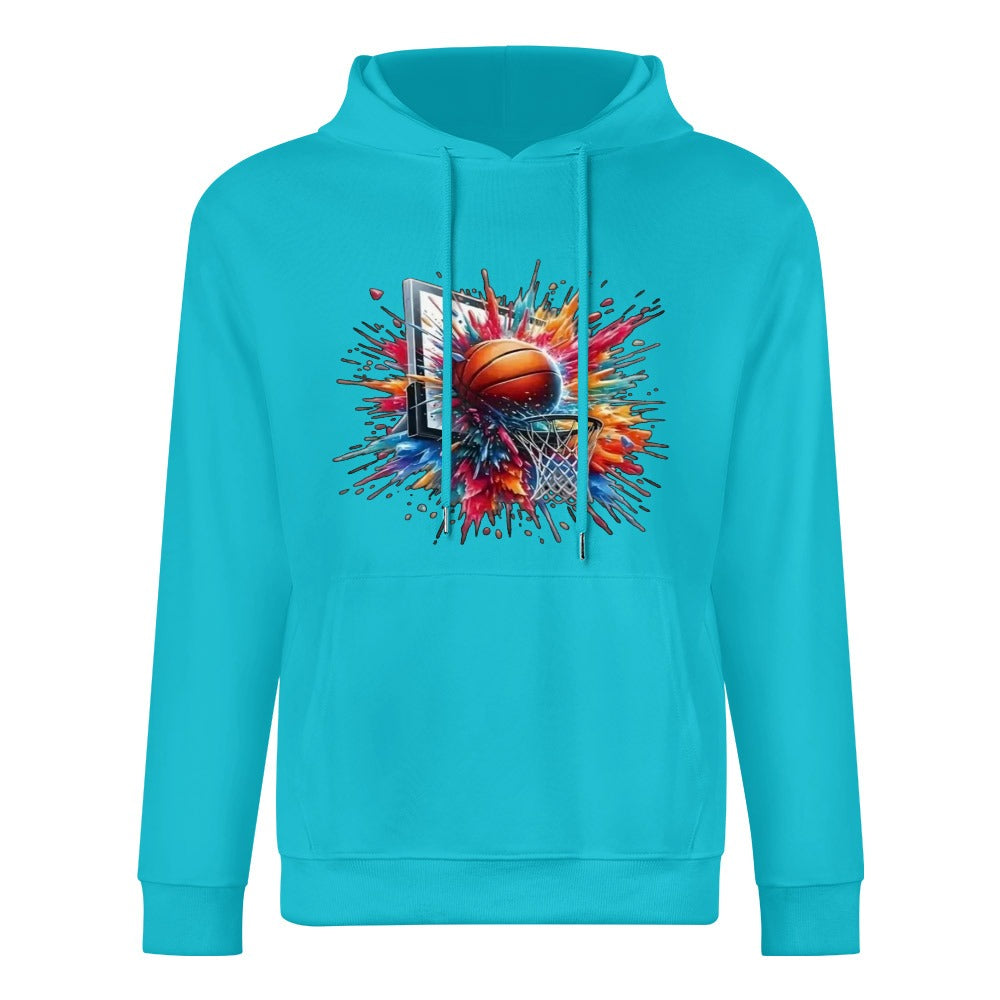 NDO Basketball Dunk Splat New Pure cotton hooded sweater