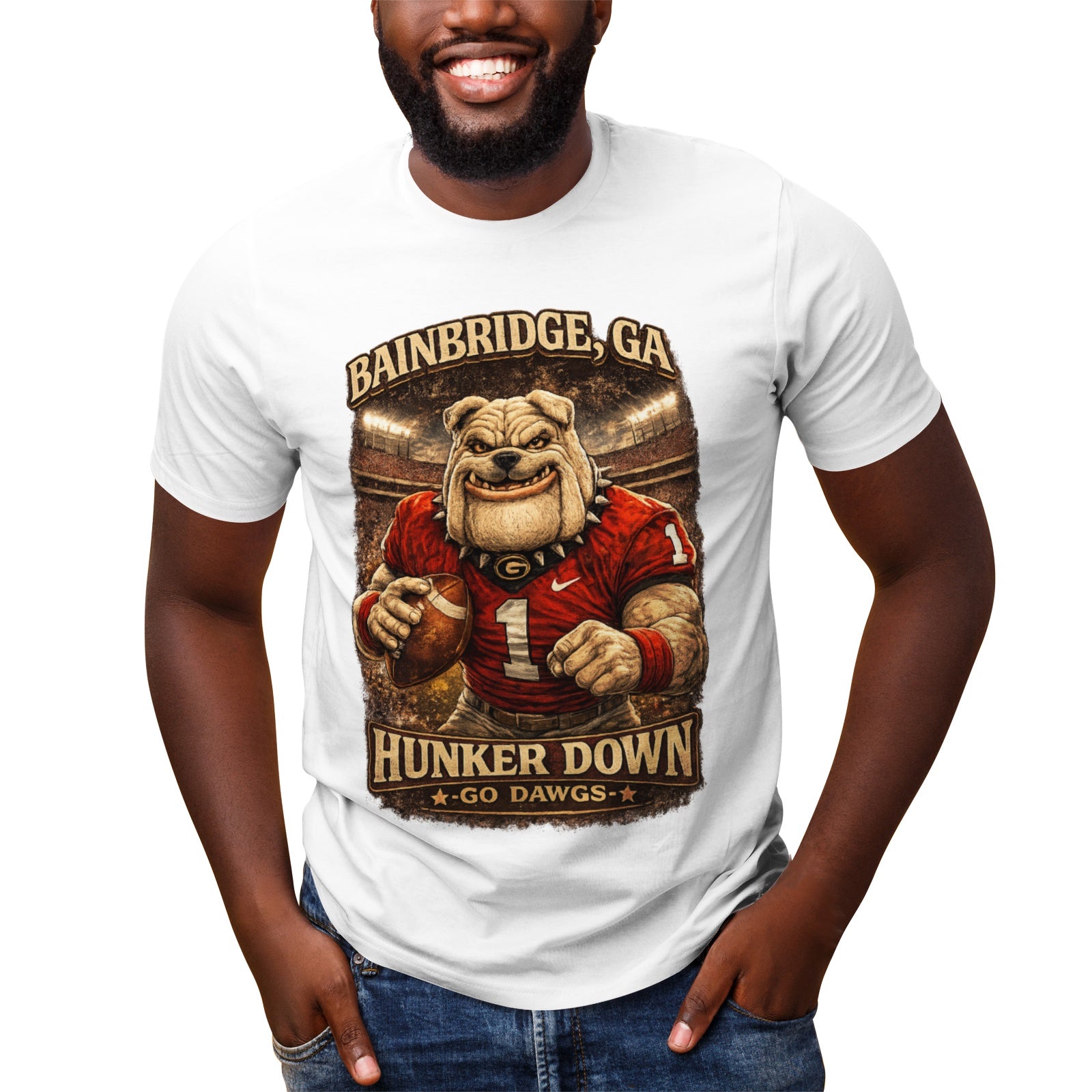 Unisex Short Sleeve Crew Neck Cotton Jersey T-Shirt