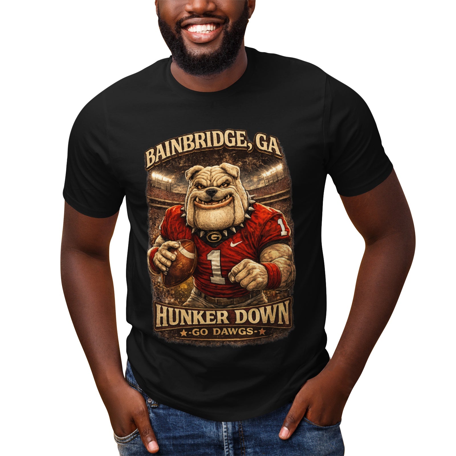Unisex Short Sleeve Crew Neck Cotton Jersey T-Shirt