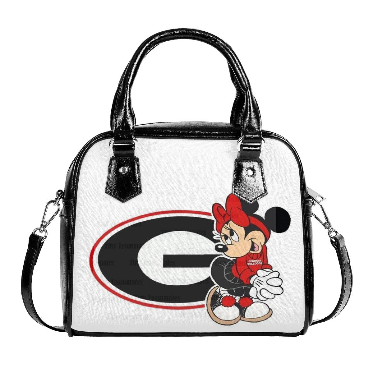 GA Bulldogs Minnie Mouse Shoulder Handbag