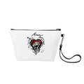 Aries Skull Rose Sling Cosmetic Bag