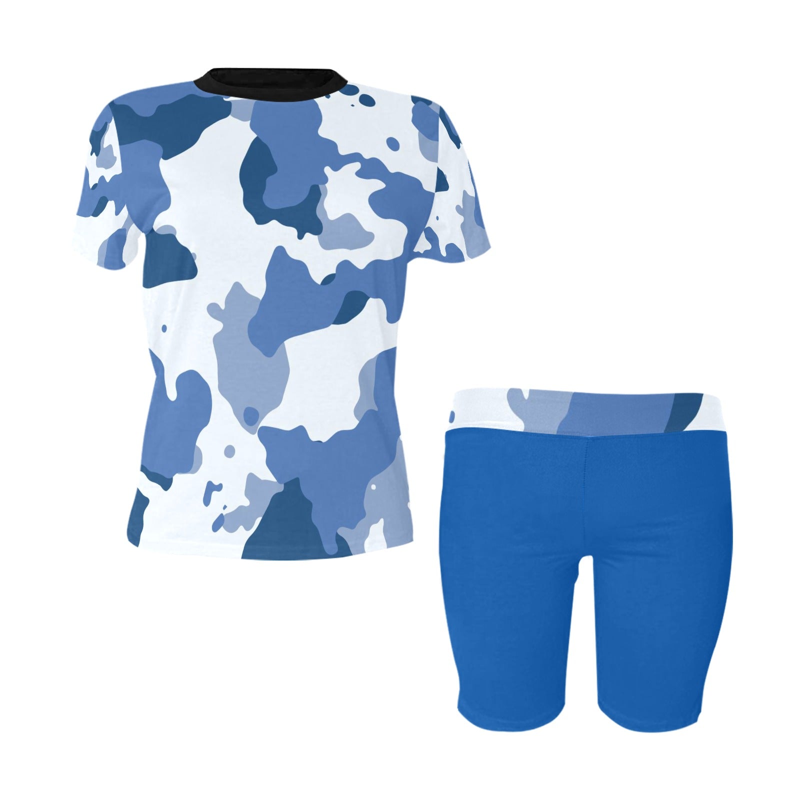Camo Women's Short Yoga Set(Sets 03)