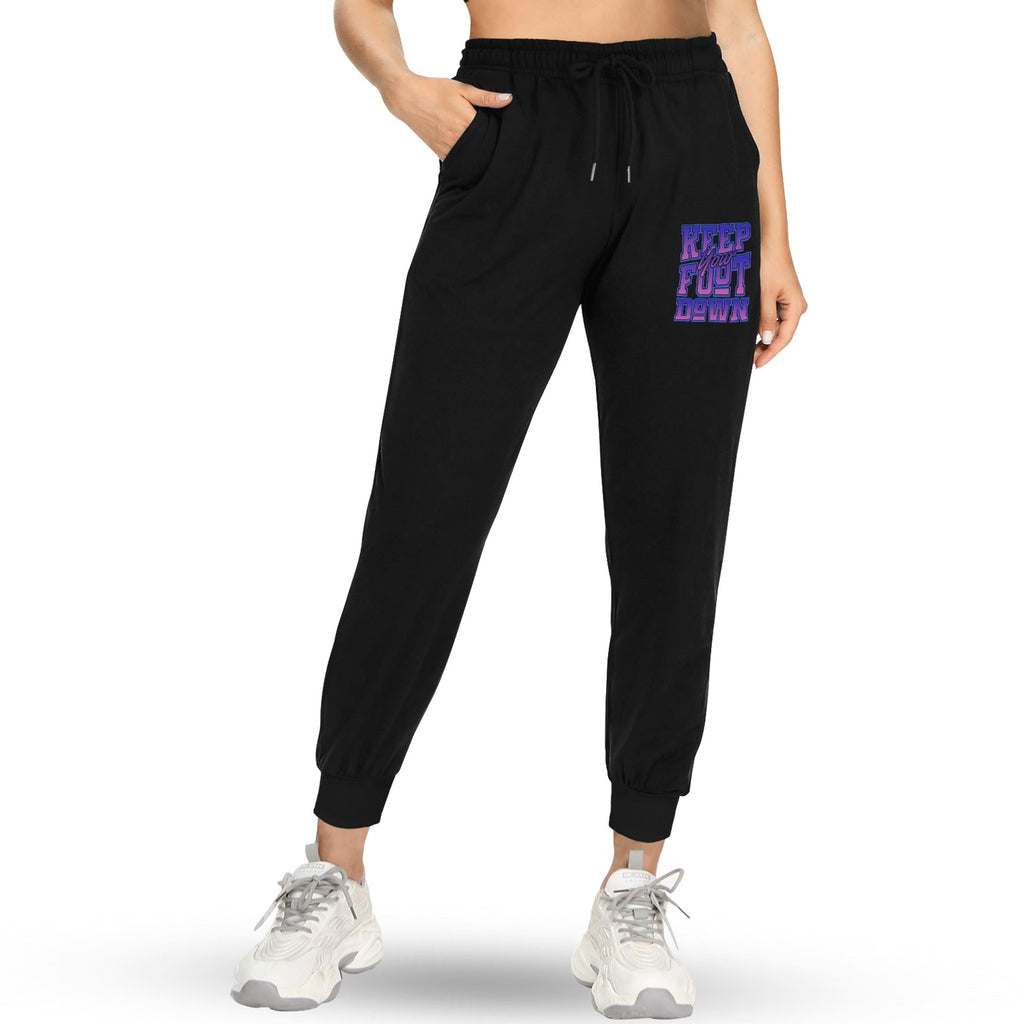 Put Your Foot Down Unisex Fleece Sweatpants