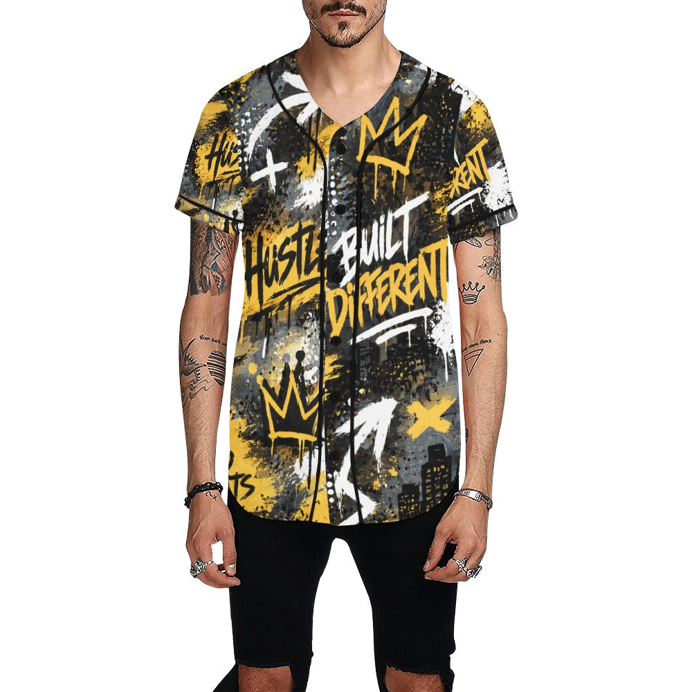Men's All Over Print Baseball Jersey (T50)