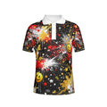 Men's All-Over Print Polo Shirts