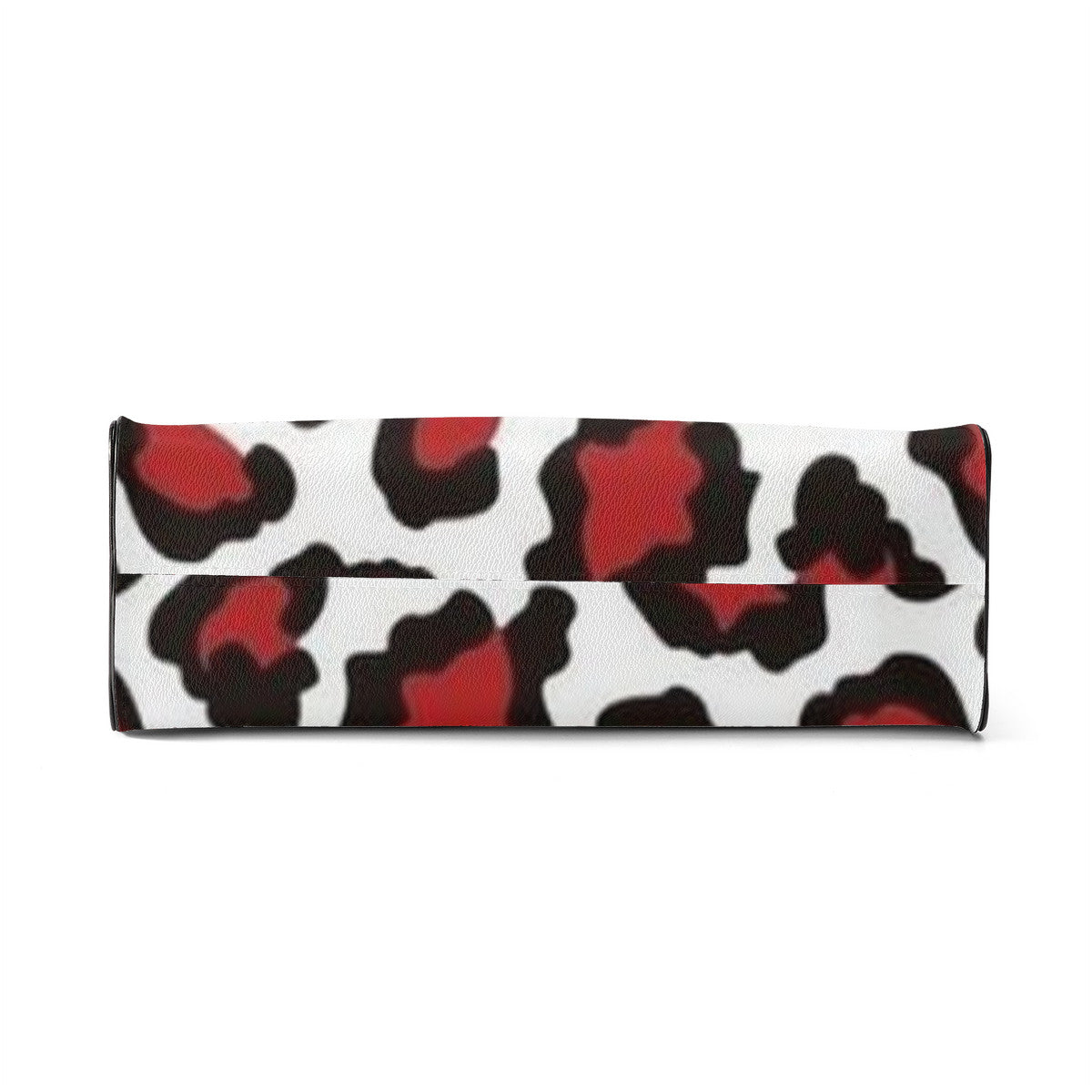 NDO Designs Red Leopard Luxury Women Tote Bag - White