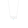Customize this Birthstone Name Necklace