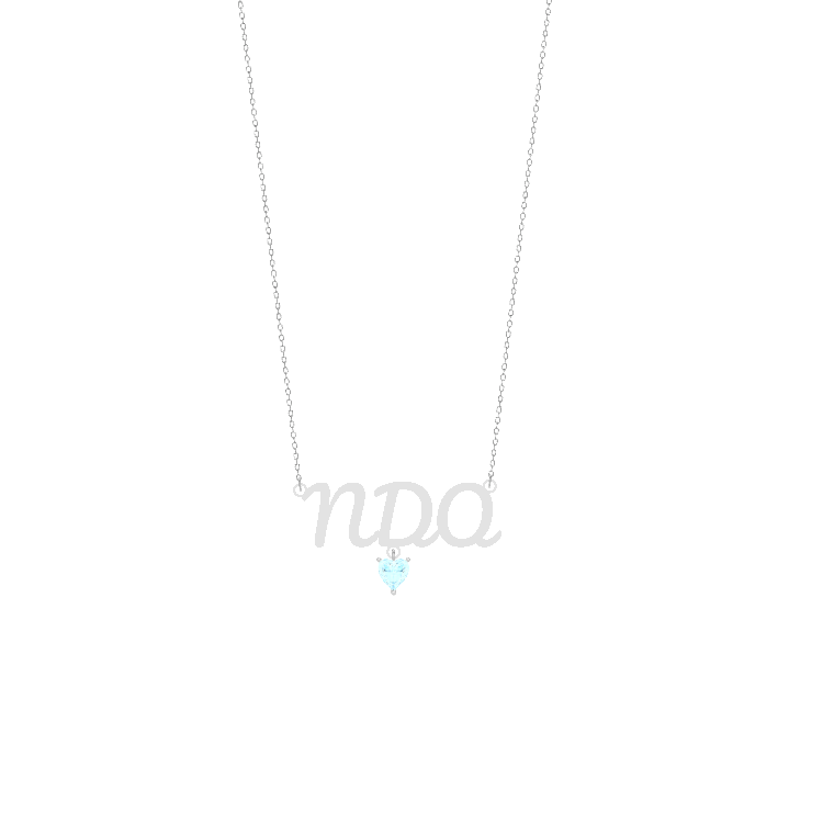 Customize this Birthstone Name Necklace