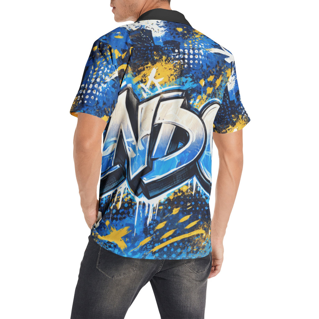 Men's All-over print Short Sleeve Shirts