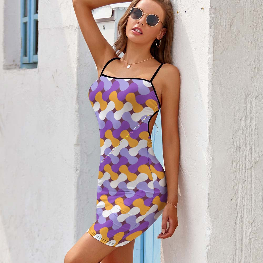 Ladies Sexy Slim Sling Dress