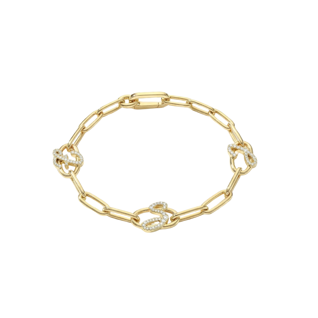 Customize The Family Initial Moments Bracelet