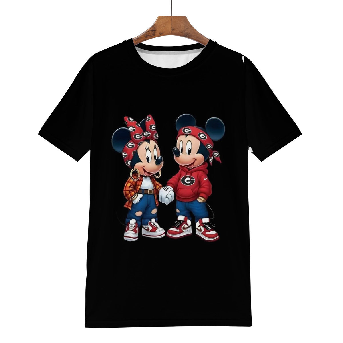 GA Bulldogs Minnie/Mickie  Men's Tee