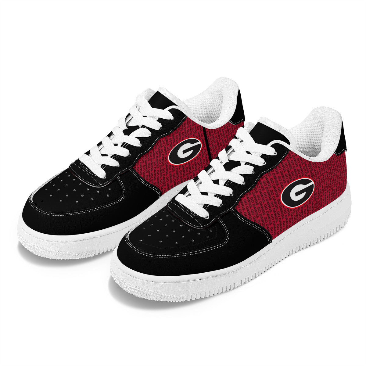 GA Bulldogs Classic Unisex Microfiber Sneaker