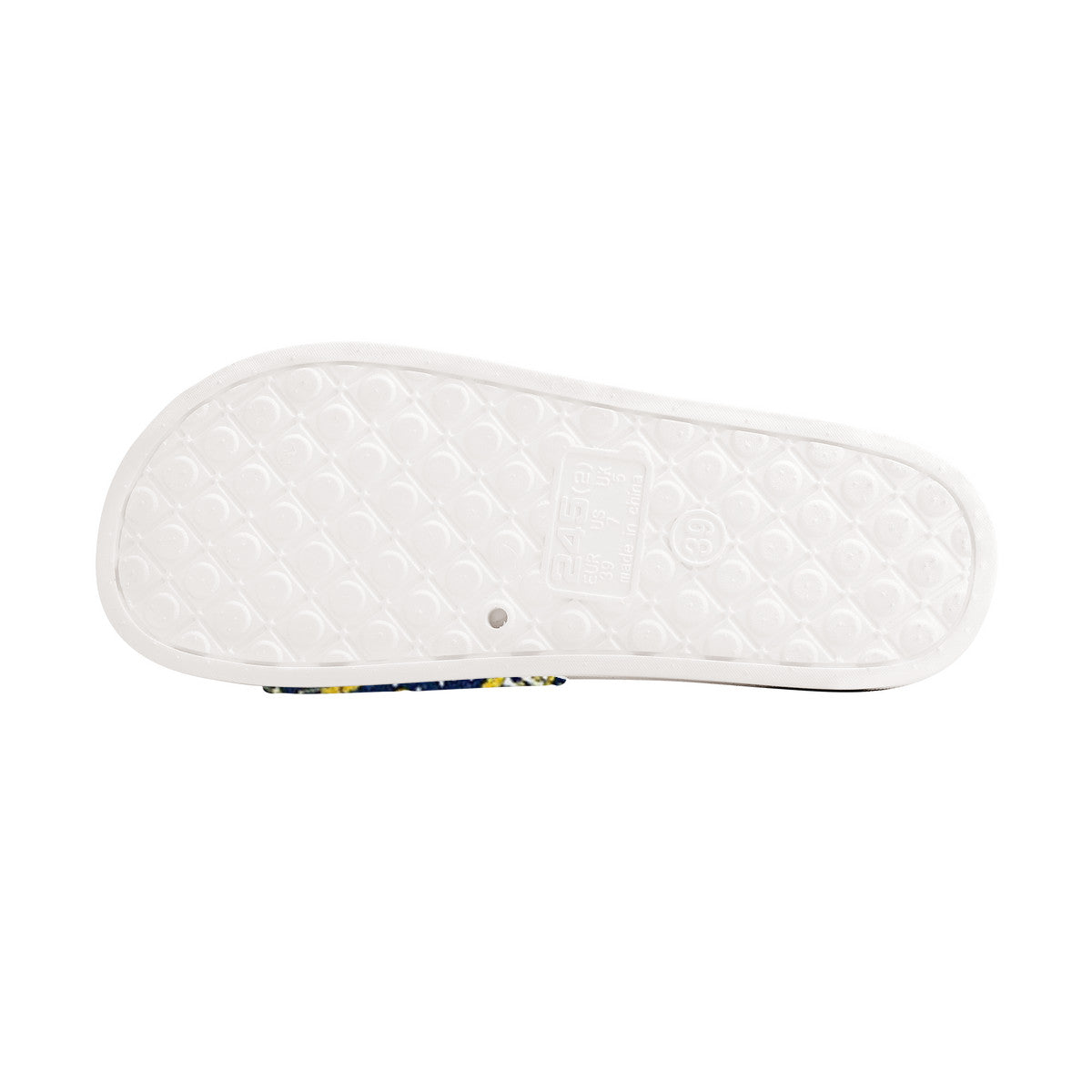 Michigan State Sandals - White