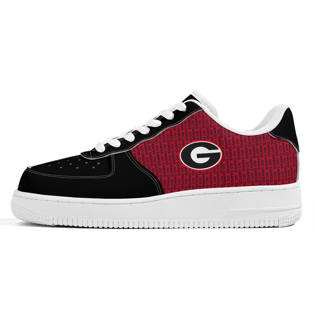 GA Bulldogs Classic Unisex Microfiber Sneaker