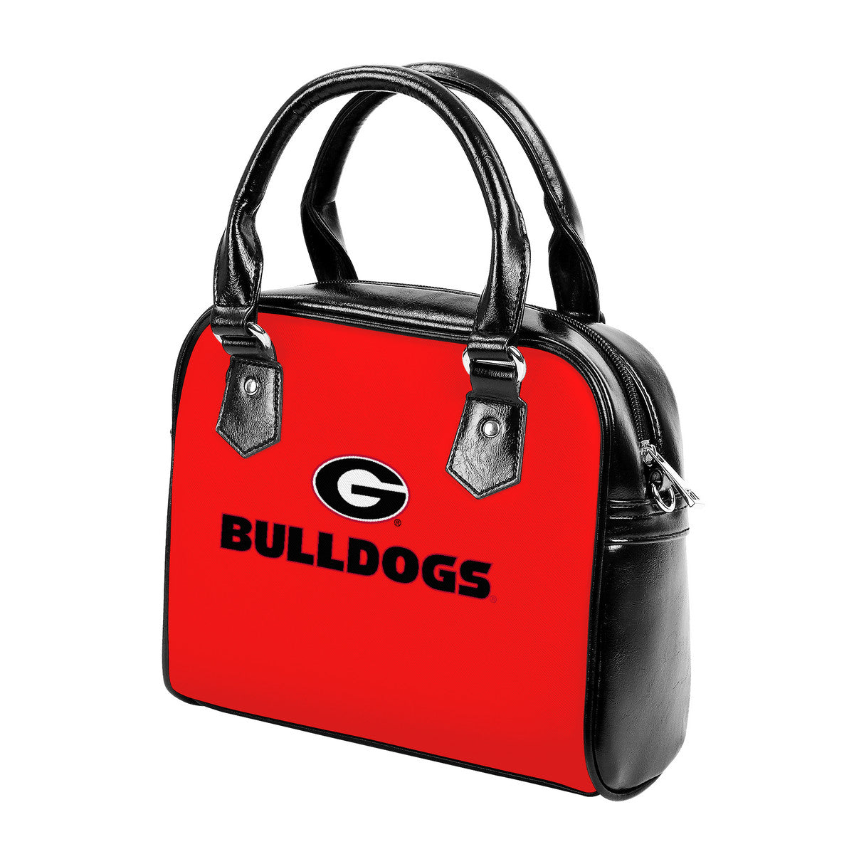 Georgia Bull Dogs Red NDO Design Shoulder Handbag