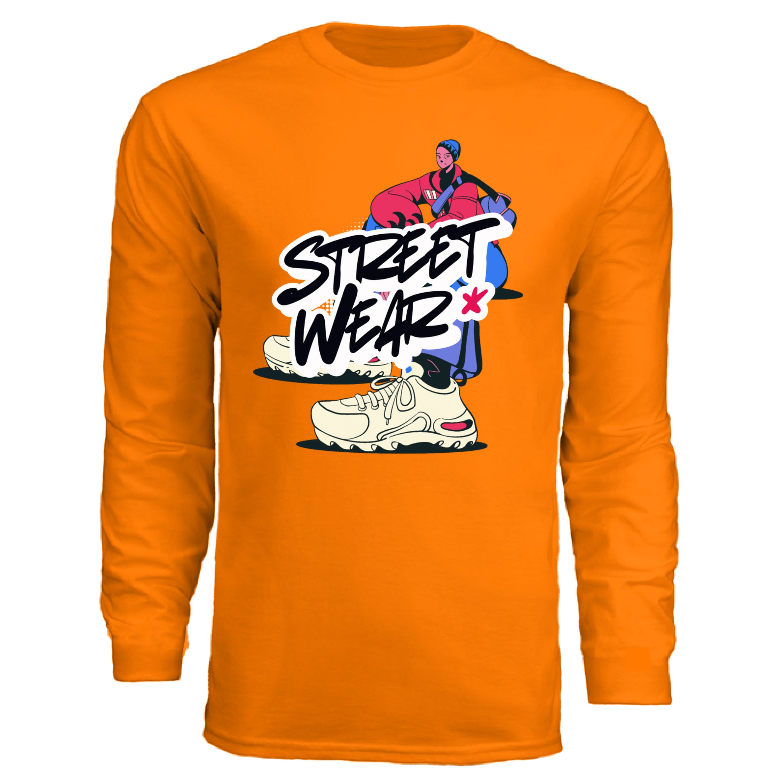 SAFETY ORANGE - FRONT