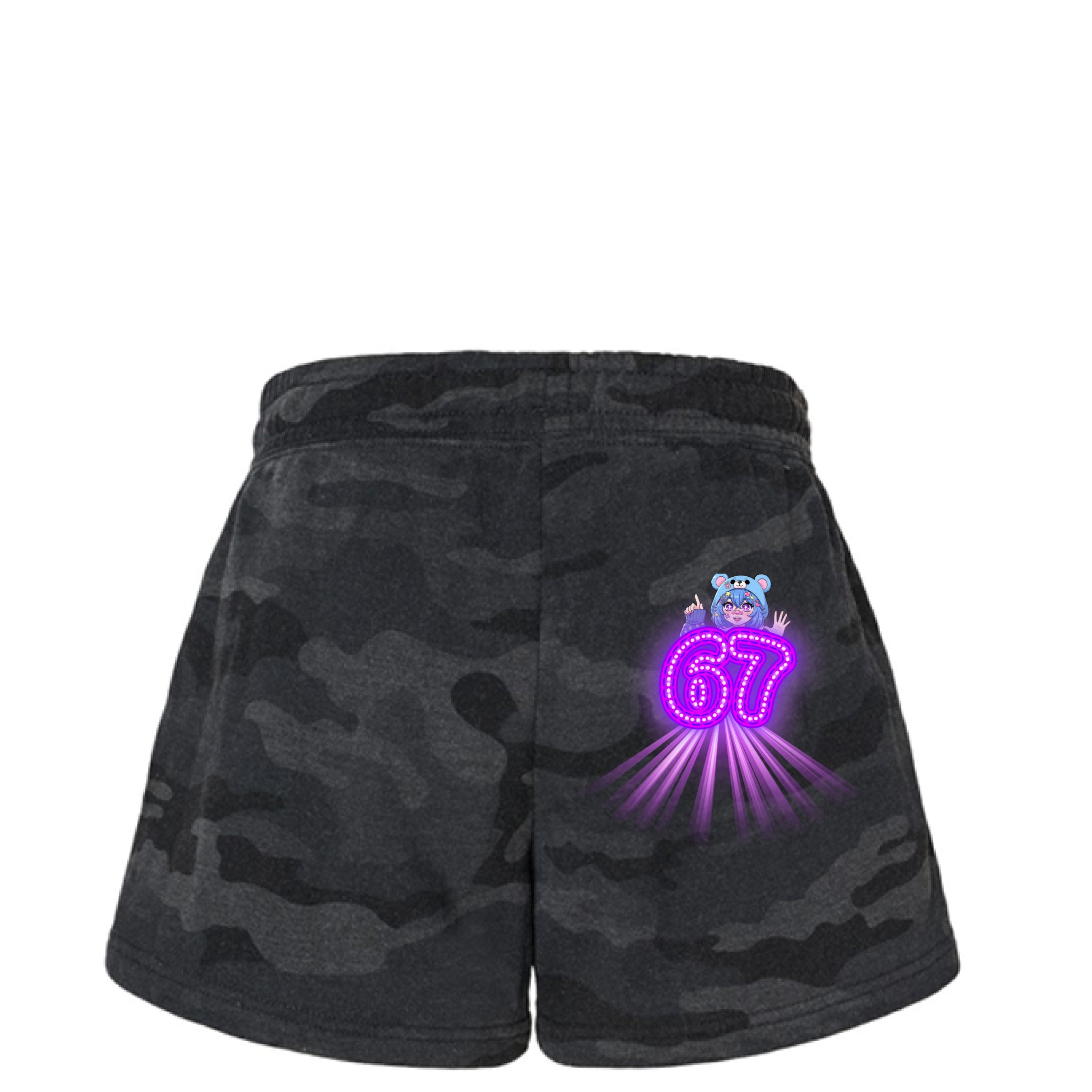 Black Camo Heather - BACK